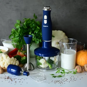 MARTA Кухонный комбайн 1200W MT-1564 Синий сапфир