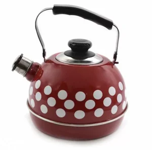DELTA Чайник 3,5л TM04/35/01 свистком бордо