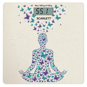 SCARLETT Весы напольные электронные SC-BS33E098