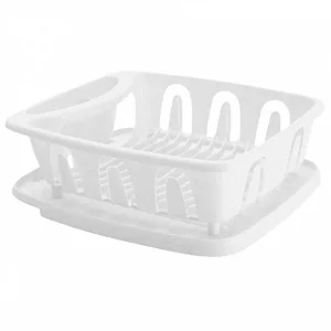 DELTA Сушилка для посуды Verona 360×310×125 мм с поддоном 221109629/01 белая