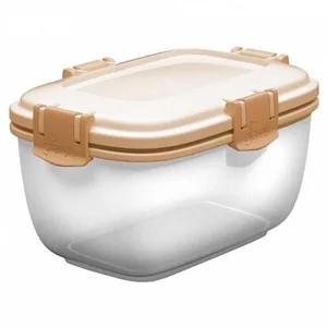 DELTA Контейнер для продуктов Fresh Barberry прямоугольный 0,6 л SE2245СЛ сливочный крем