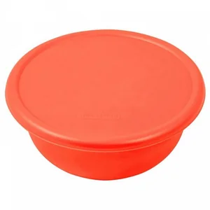 DELTA Миска с крышкой 1,2 л РТ2450КОРАЛ-18 коралловая