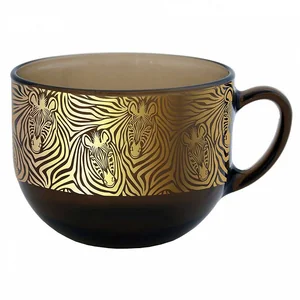 ДЕКОСТЕК Бульонница с ручкой 670 мл ЖИВОТНЫЕ ДЫМКА 50042