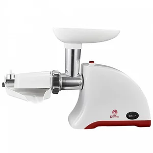 ВАСИЛИСА Мясорубка электрическая 1800 Вт ВА-602 белая с красным + насадка для томатов