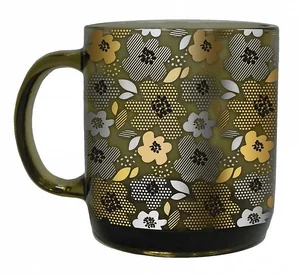 ДЕКОСТЕК Кружка 420 мл ЦВЕТЫ 50069