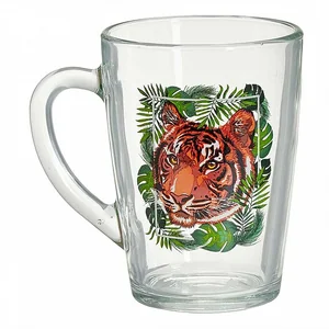 ДЕКОСТЕК Кружка для чая 350 мл (Тигр на охоте) 2012-Д