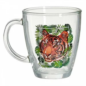 ДЕКОСТЕК Кружка для чая 350мл. (Тигр на охоте) 2025-Д