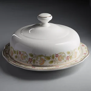 BEATRIX Блюдо для блинов с крышкой 23 см МН073H Оливия