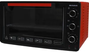 SHIVAKI Духовка электрическая MD 3216 L BLACK-RED