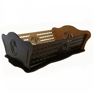 DELTA Сухарница 25,5×16,4×8,5 см резная А-2 Мокко