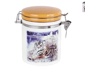 КОРАЛЛ Емкость для сыпучих продуктов 700мл Бенгальский тигр ZFC039-C1 п/у