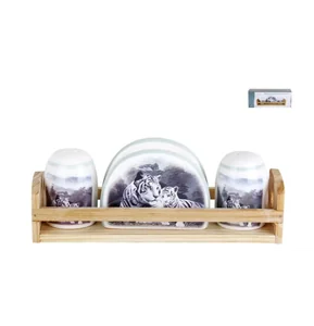 КОРАЛЛ Набор для специй Белые тигры ZFC049-C5