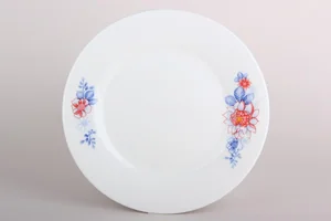 КОРАЛЛ Тарелка десертная 20см Цветок YXD01/20
