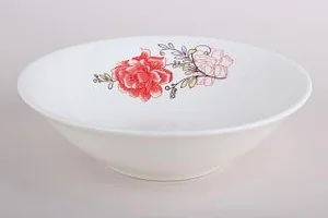 КОРАЛЛ Салатник 600мл/17см Цветочная фантазия YXD03/600