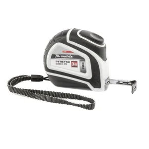 Matrix Pro Рулетка Autostop, 3 м х 16 мм, двухкомпонентный корпус, автоматическая фиксация 32550