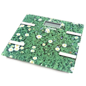 LUMME Весы напольные электронные LU-1333 ромашковое поле