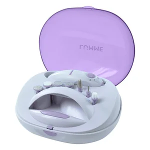 LUMME Набор для маникюра и педикюра LU-2404 фиолетовый аметист