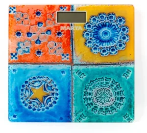 MARTA Весы напольные электронные MT-1677 итальянская плитка