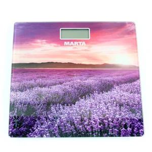 MARTA Весы напольные электронные MT-1681 Цветущая лаванда
