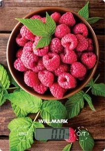 WILLMARK Весы кухонные WKS-318B ягода