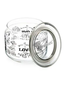 LUMINARC Емкость для сыпучих продуктов 0,5л Love Pasta Plano P7806