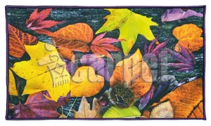 SHAHINTEX Коврик FANTASY ICARPET ЛИСТЬЯ 50*80 см. придверный 00-00004011