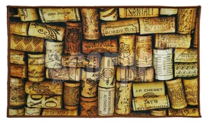 SHAHINTEX Коврик FANTASY ICARPET ПРОБКА 40*60 см. придверный 00-00004001