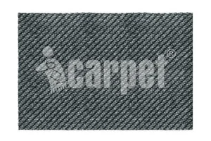 SHAHINTEX Коврик PREMIUM ICARPET ГРАФИТ ДИАГОНАЛЬ 40*60 см. придверный влаговпитывающий 00-00007225