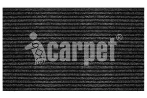 SHAHINTEX Коврик PREMIUM ICARPET АНТРАЦИТ 80*120 см. придверный влаговпитывающий 00-00007270