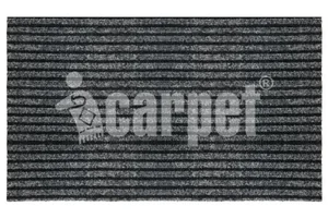 SHAHINTEX Коврик PREMIUM ICARPET ГРАФИТ 80*120 см. придверный влаговпитывающий 00-00007269