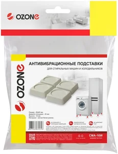 OZONE Антивибрационные подставки для стиральных машин 4 шт. CMA-16W