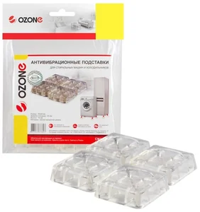 OZONE Антивибрационные подставки для стиральных машин 4 шт. CMA-12T