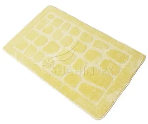 SHAHINTEX РР Коврик для ванной КРЕМОВЫЙ 60*100 8097