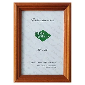 DELTA Фоторамка 10х15см №1 орех