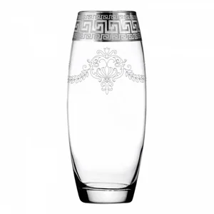 ГУСЬ ХРУСТАЛЬНЫЙ Ваза Барокко SE63-3966/S