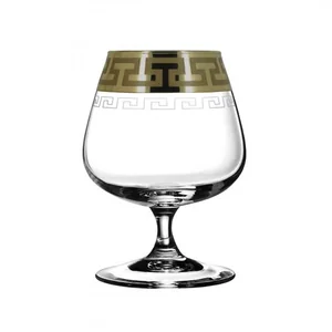 ГУСЬ ХРУСТАЛЬНЫЙ Набор бокалов для бренди Греческий узор GE03-1812/S