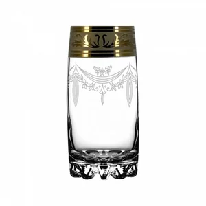 ГУСЬ ХРУСТАЛЬНЫЙ Набор для напитков 6пр. Русский узор GE09-812/S