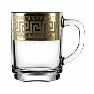 ГУСЬ ХРУСТАЛЬНЫЙ Набор кружек 6шт/250мл Барокко GE63-5029/S