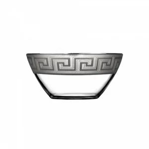 ГУСЬ ХРУСТАЛЬНЫЙ Салатники 2 шт с узором Цезарь SE04-1322/S