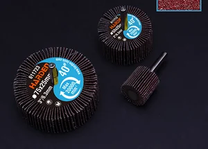 HARDEN Щетка лепестковая для дрели 50х25х6.3mm*40# 611713