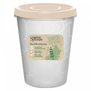 DELTA Емкость для продуктов с завинчивающейся крышкой Green Republic 1 л SE1889GR лён