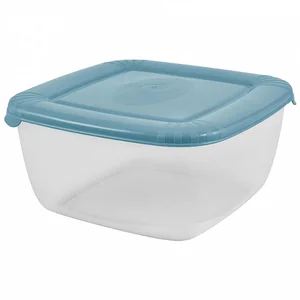 DELTA Емкость для хранения пищевых продуктов POLAR квадратная 0,46 л РТ1674ГО-25 голубой океан