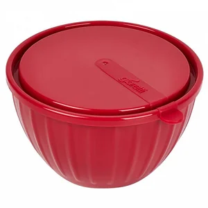 DELTA Салатник Bono 5 л с крышкой GR1868СТ сочный томат