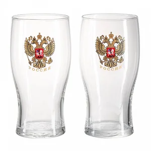 ДЕКОСТЕК Бокал пивной 500 мл 2 штуки Орёл 304/2-Д