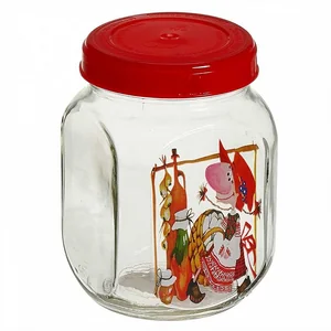 DELTA Банка для хранения 650 мл с крышкой ТВИСТ КУХНЯ