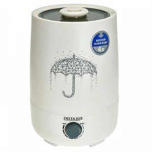 DELTA Увлажнитель воздуха ультразвуковой 30 Вт 4 л с керамическим фильтром DE-3704 белый