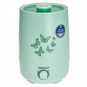 DELTA Увлажнитель воздуха ультразвуковой 30 Вт 4 л с керамическим фильтром DE-3704 мятный