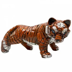 DELTA Копилка 15×28×14 см ТИГР ОРИГАМИ резка, вод. краска ЛМ-29804