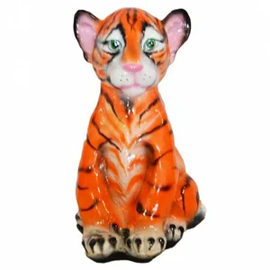 DELTA Копилка 24 см ТИГР №2 флок АК-29430