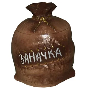 DELTA Копилка гипсовая 190 мм Мешочек в ассортименте